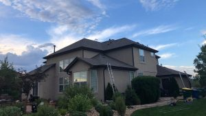 Front view of a home