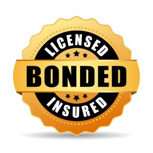 Licensed, Bonded, Insured