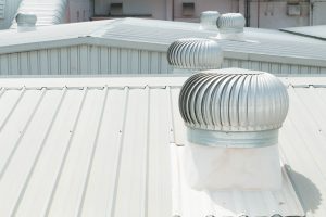 Commercial metal roof