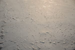 Condensation on a flat roof