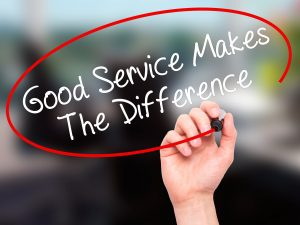 Good Service Makes The Difference