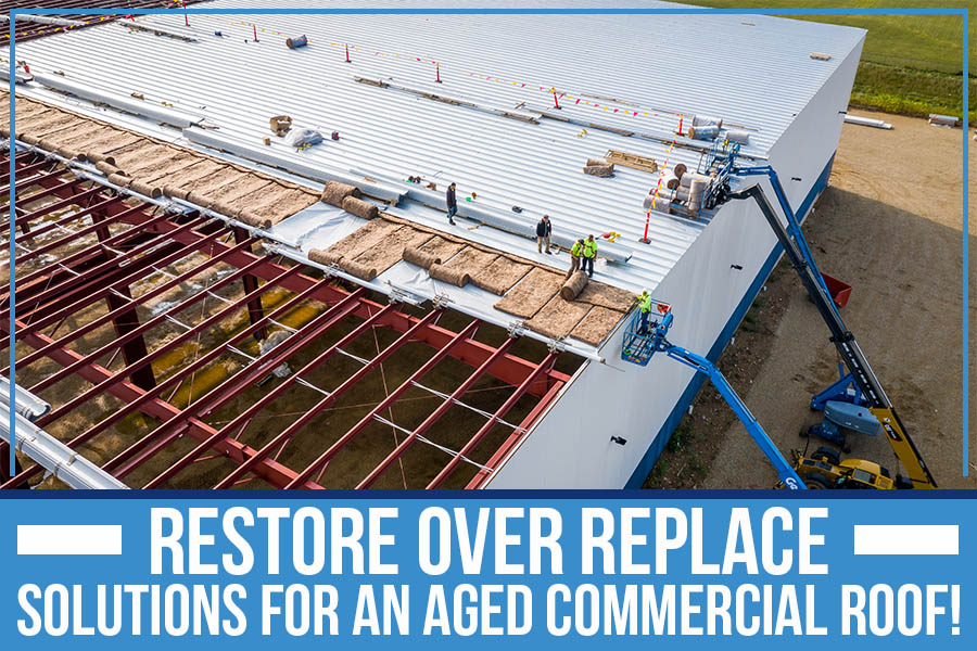 Restore Over Replace – Solutions For An Aged Commercial Roof!