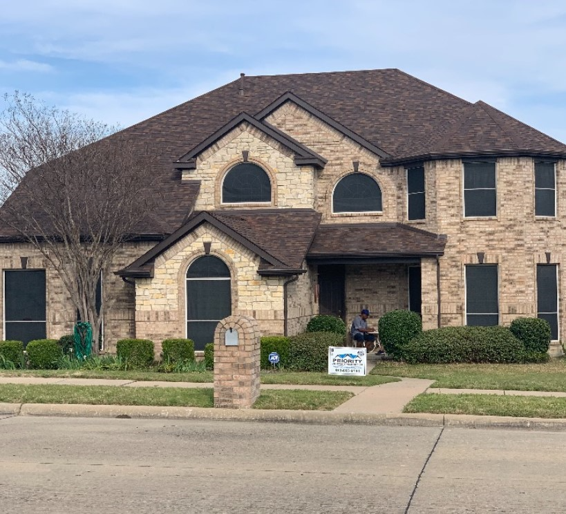 Front view of a home